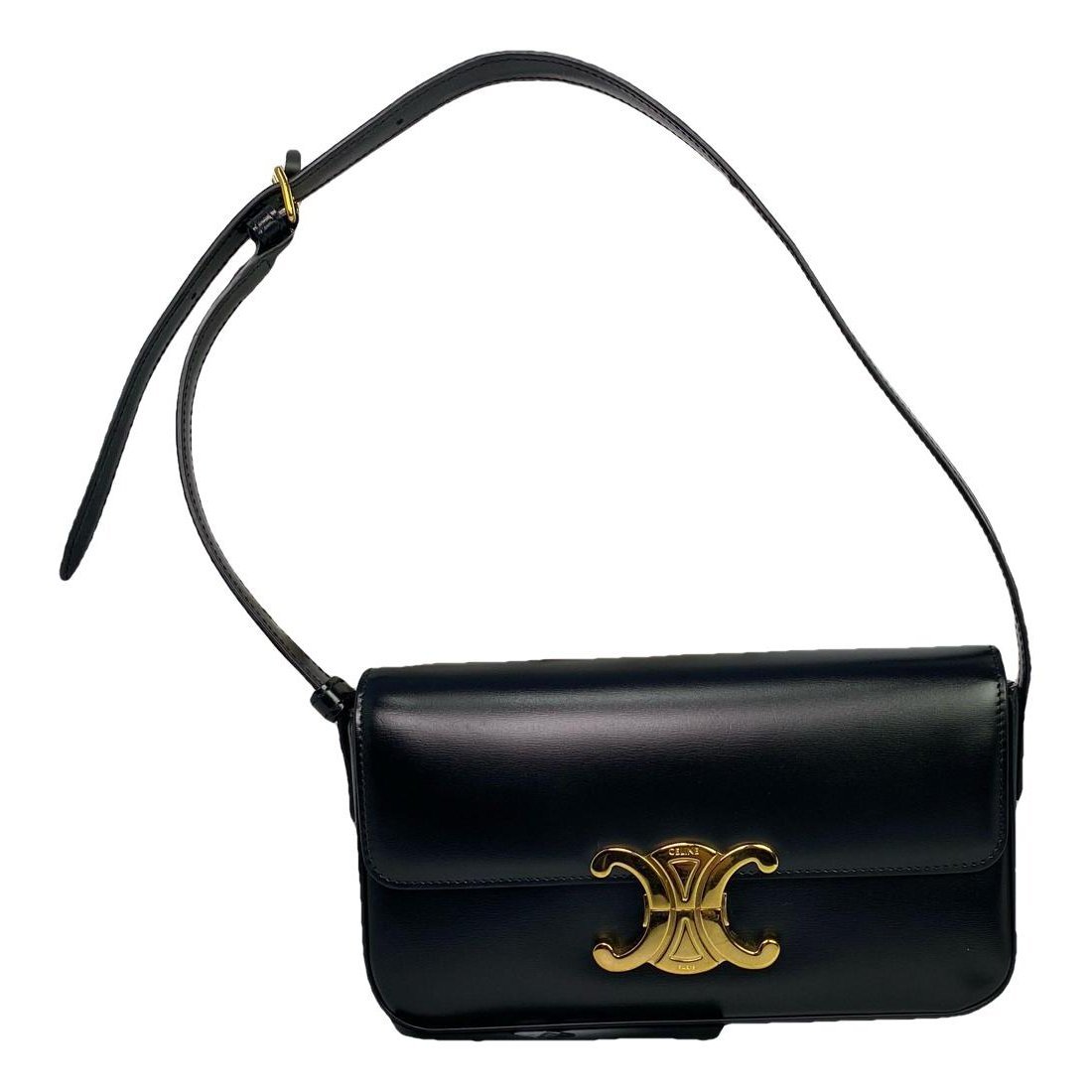 Triomphe leather handbag
