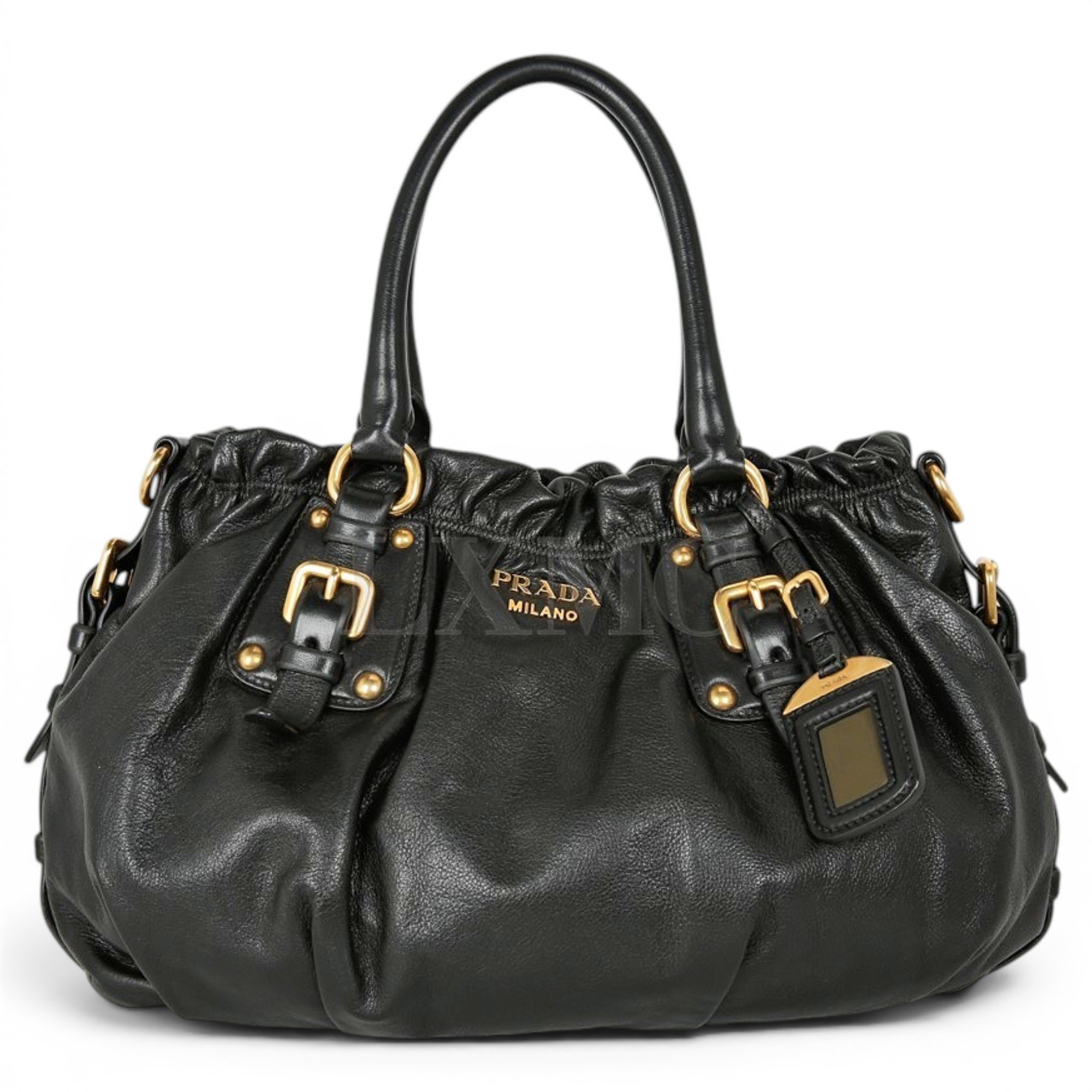 Leather tote