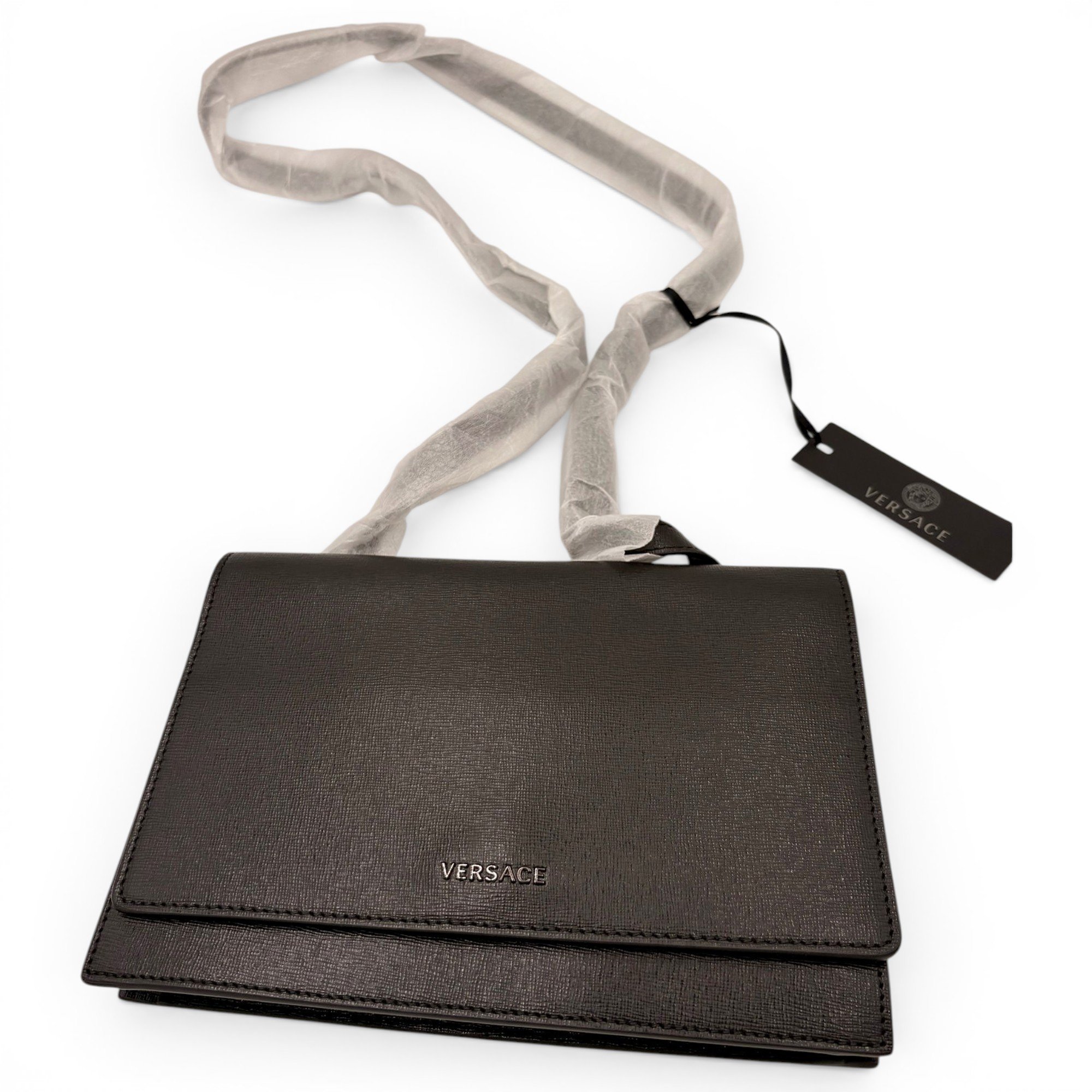 Leather crossbody bag