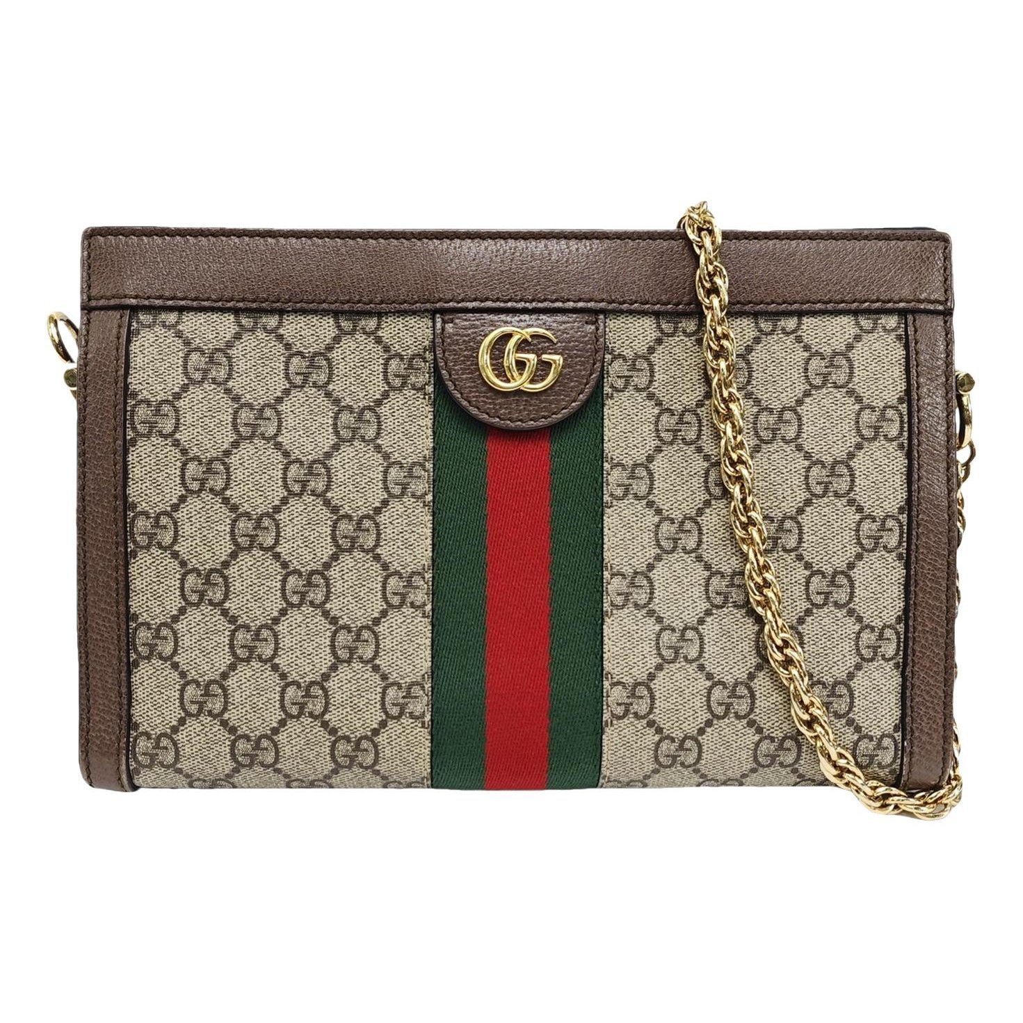 Ophidia leather handbag