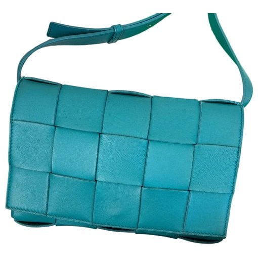 Cassette leather crossbody bag