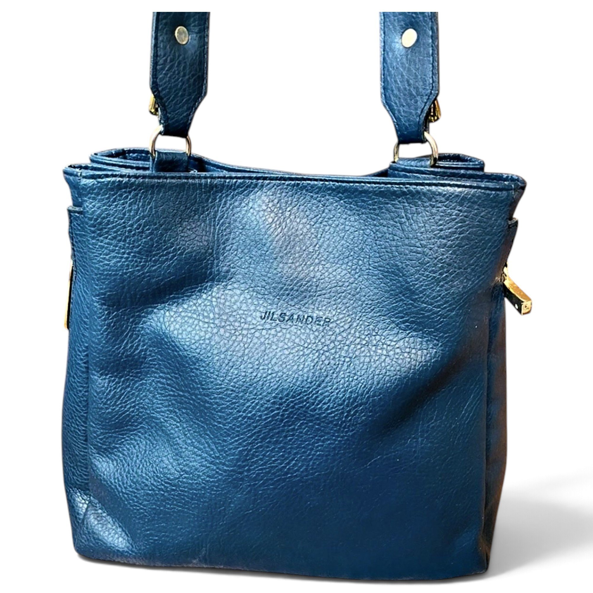 Leather tote