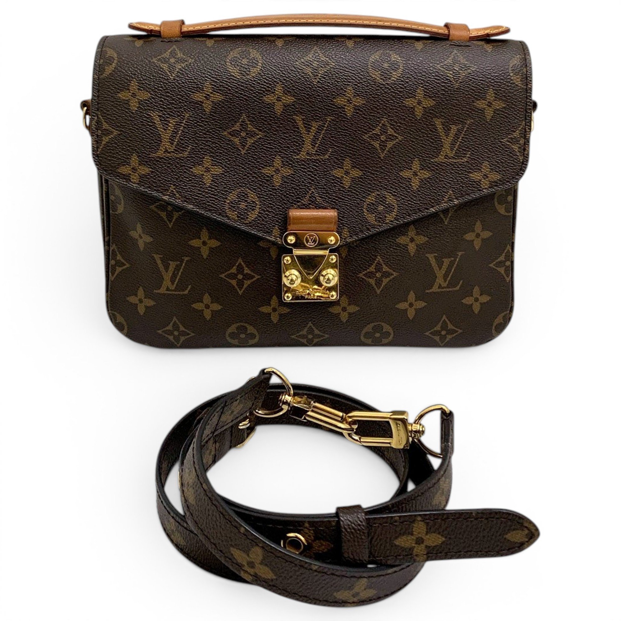 Metis leather crossbody bag
