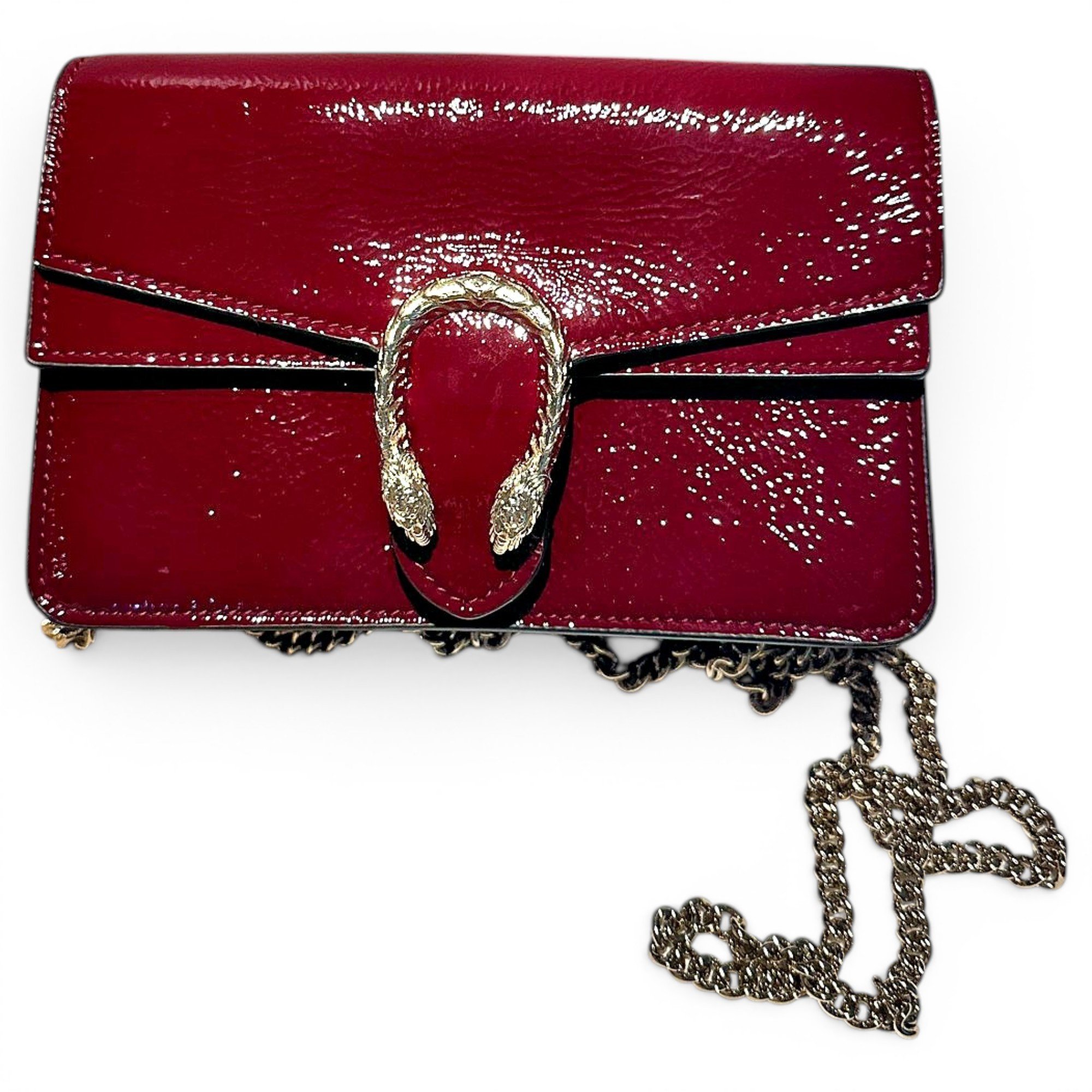 Dionysus Super Mini leather crossbody bag