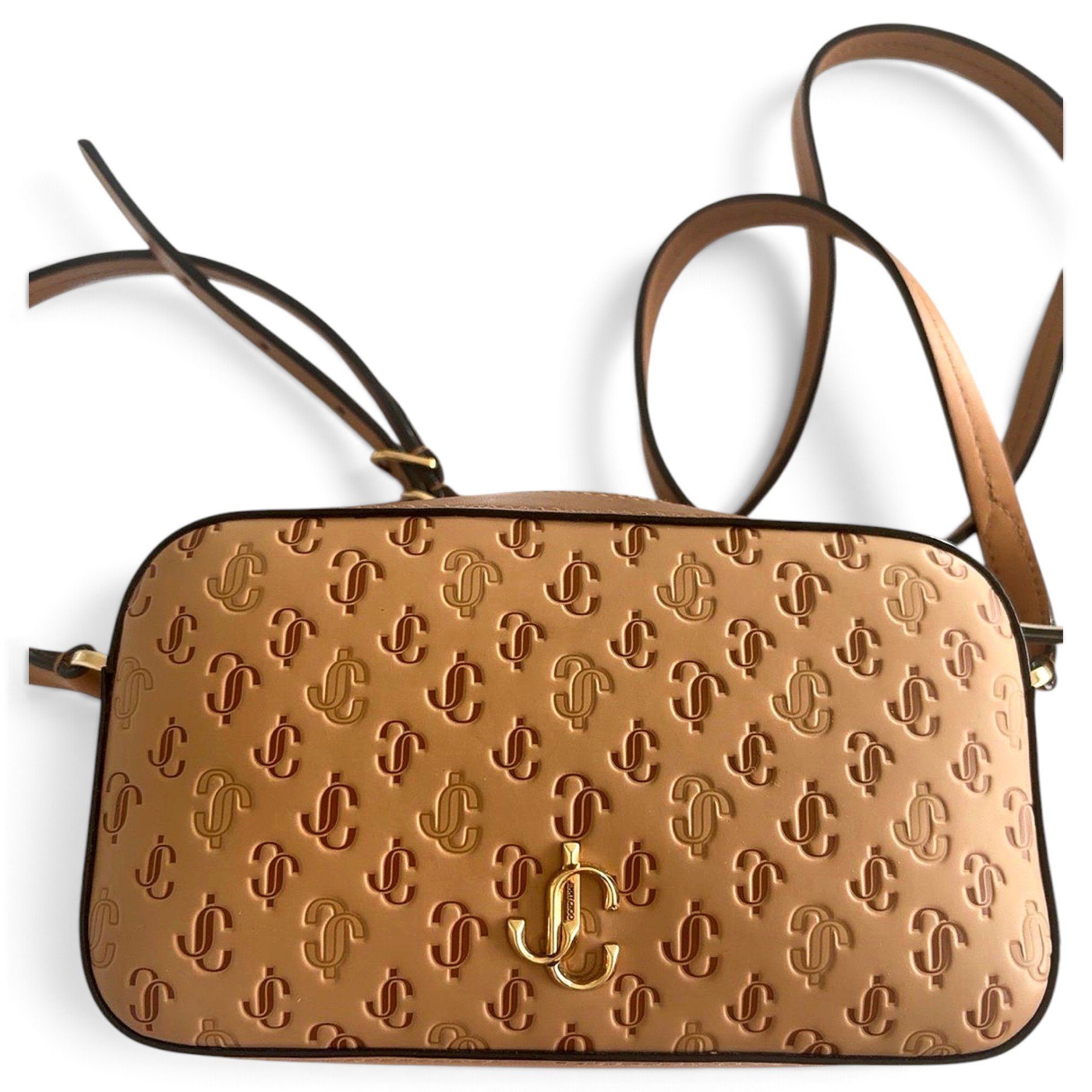 Jimmy Choo Varenne leather crossbody bag