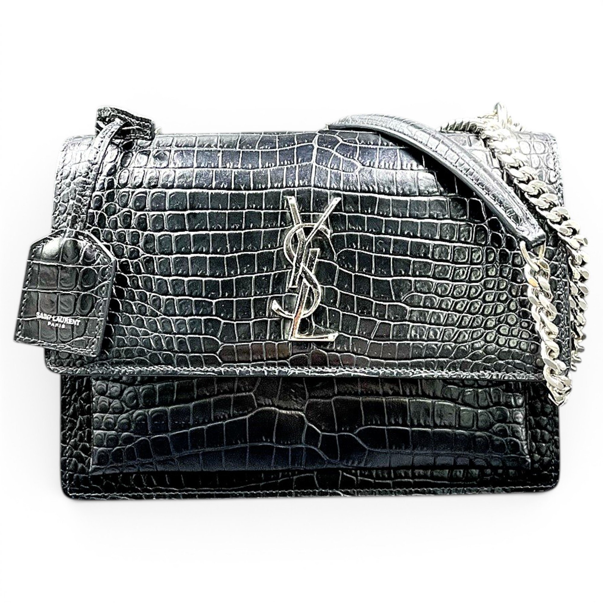 Sunset leather handbag