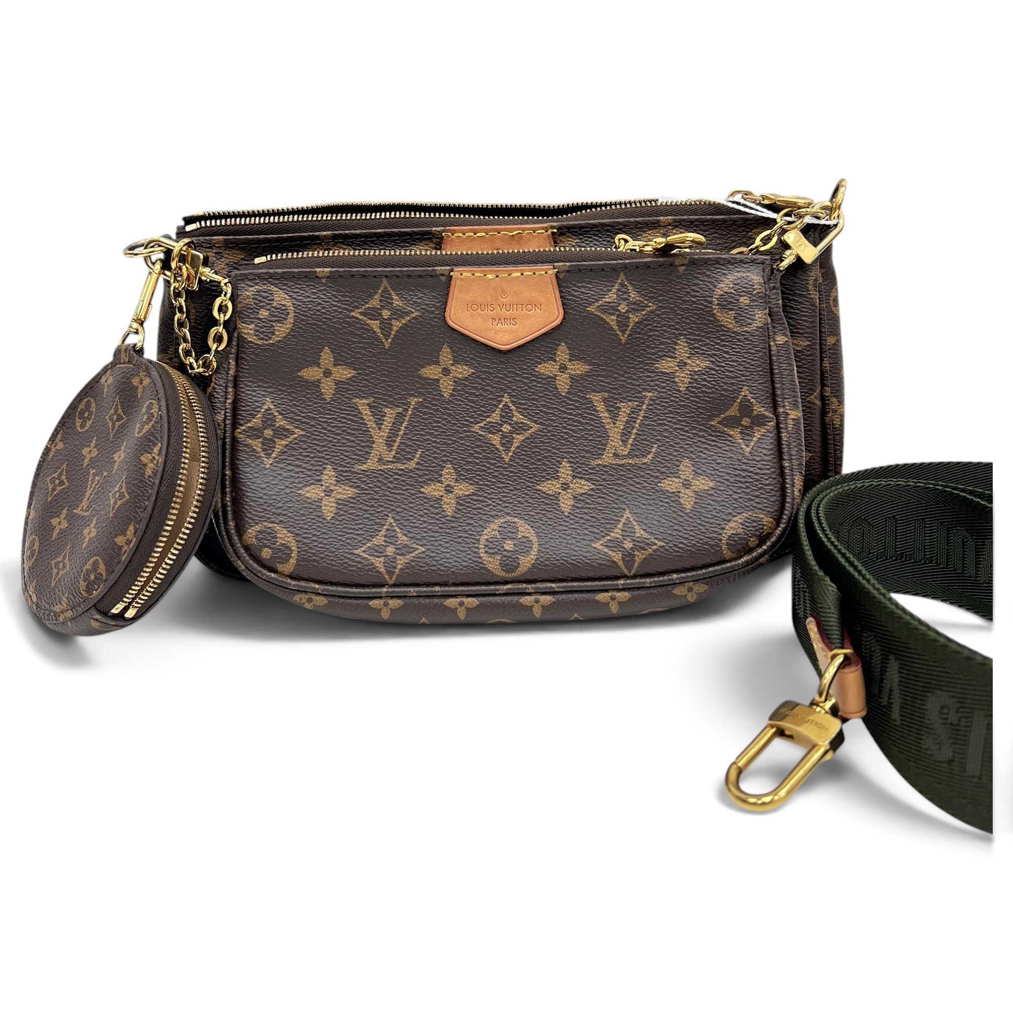 Multi Pochette Accessoires leather crossbody bag