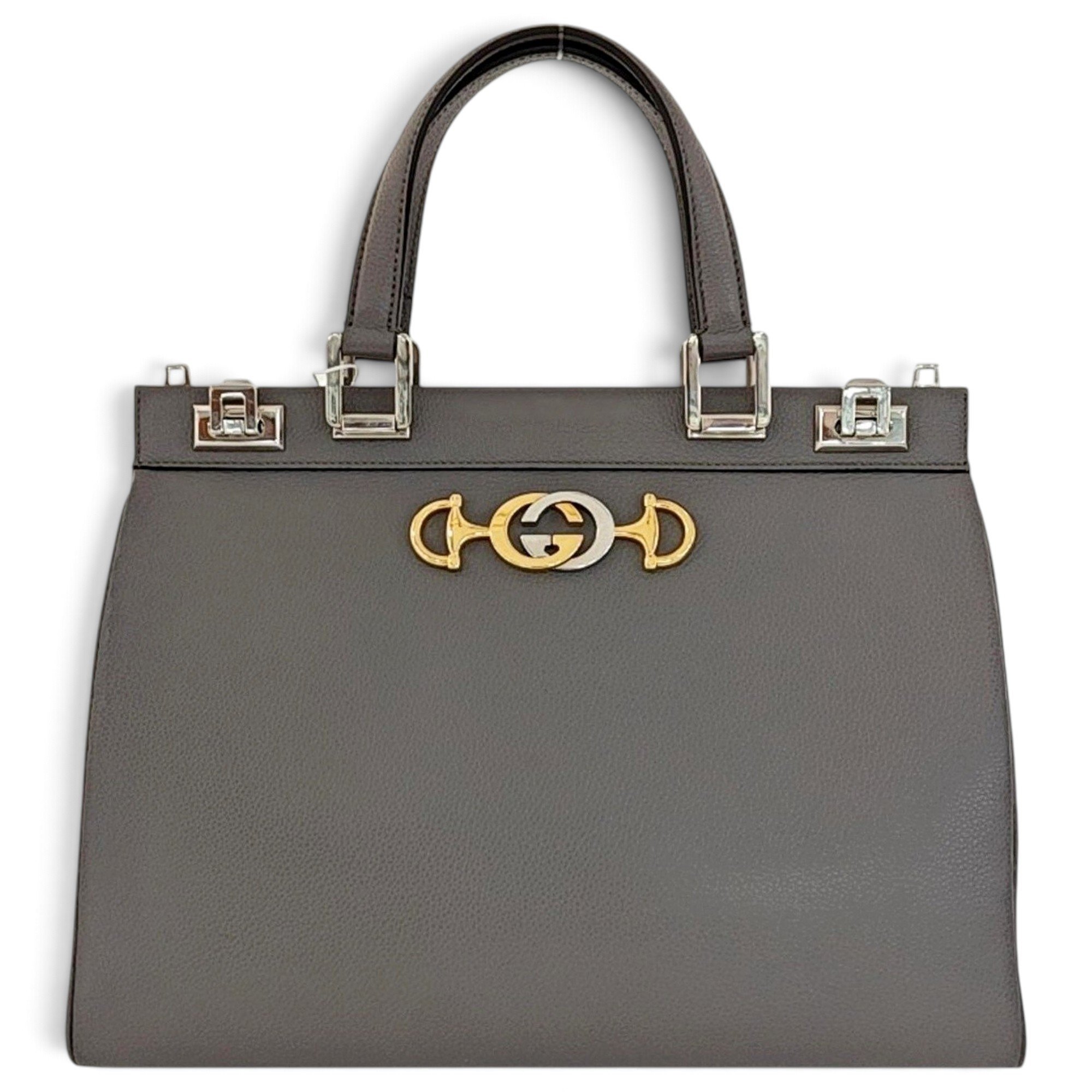 Zumi leather handbag
