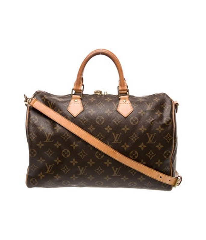 Louis Vuitton Vuitton Lv Monogram Speedy Bandouliere 35