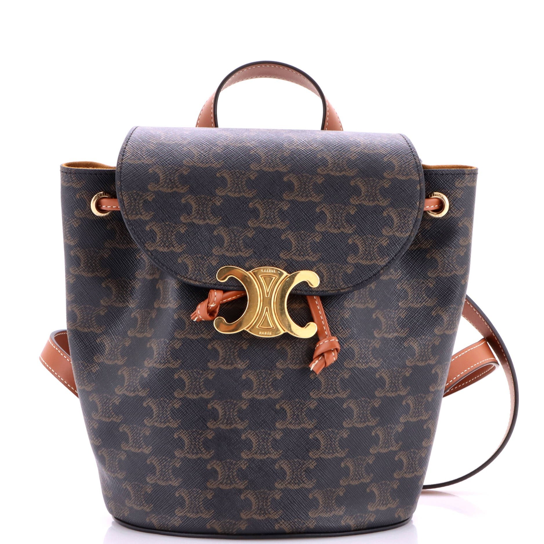Bonnie Backpack Triomphe Coated Canvas Mini