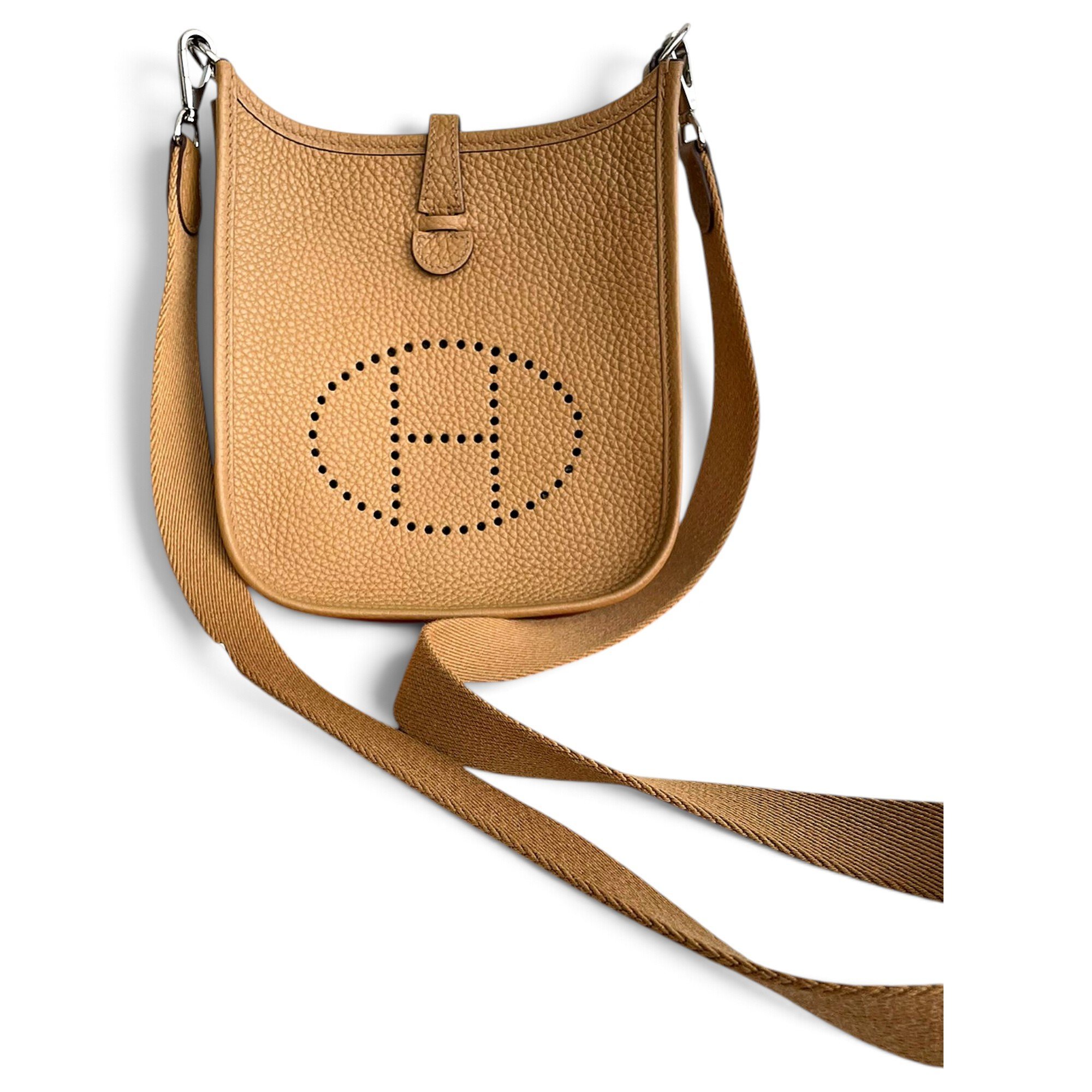 Evelyne leather crossbody bag