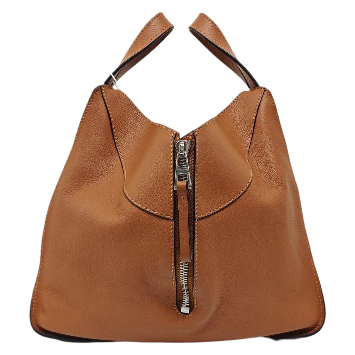 Hammock leather handbag
