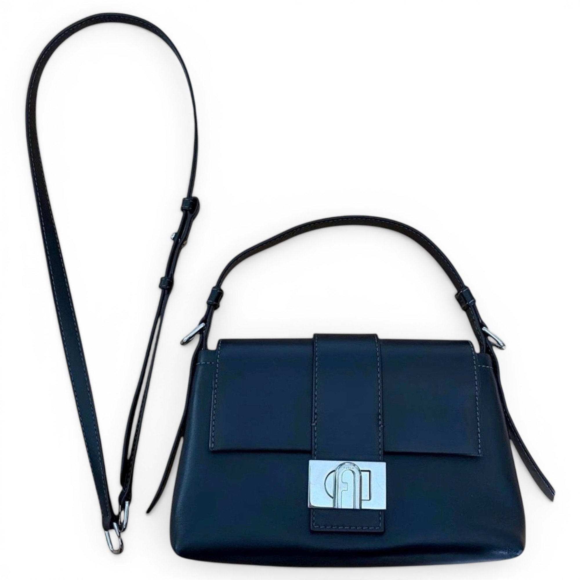 Leather crossbody bag