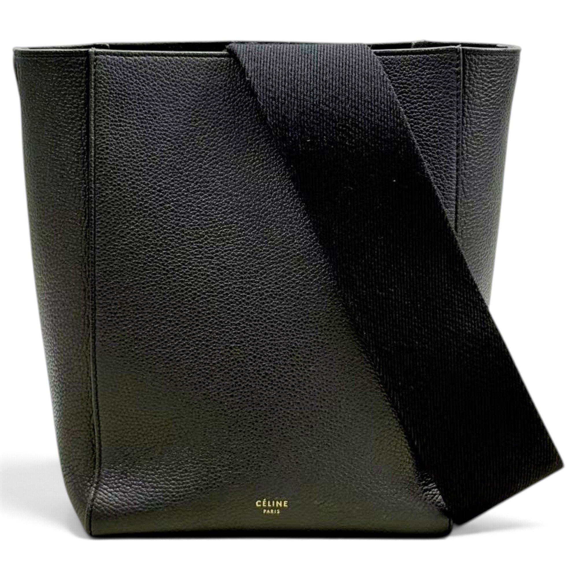 Seau Sangle leather tote
