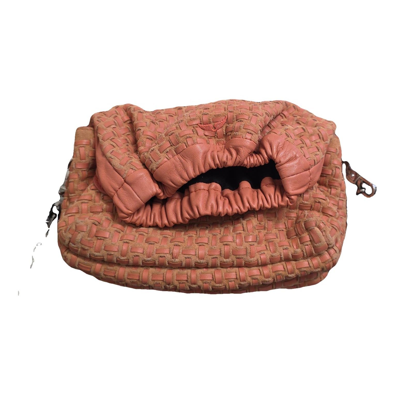 Rock leather crossbody bag
