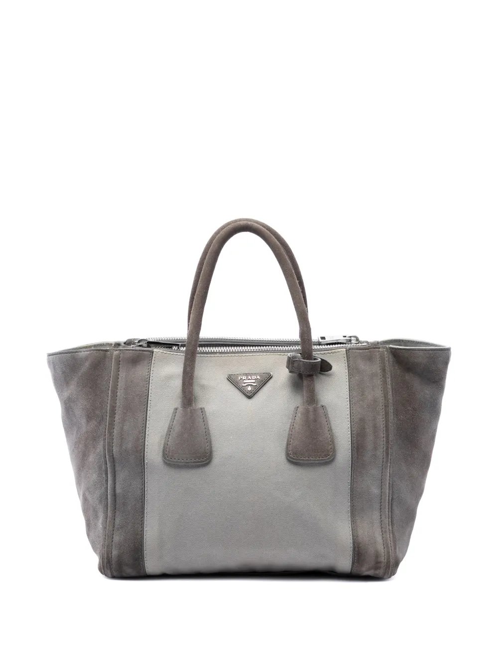 2010-2026 Scamosciato and Canapa Twin Pocket Double Handle satchel