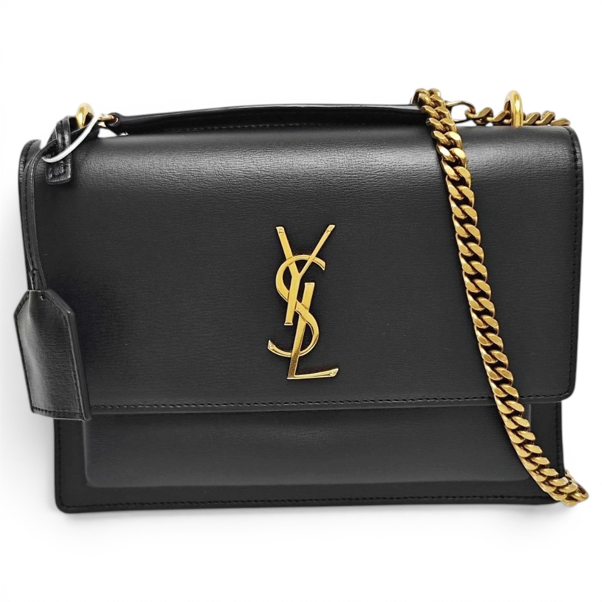 Sunset leather handbag