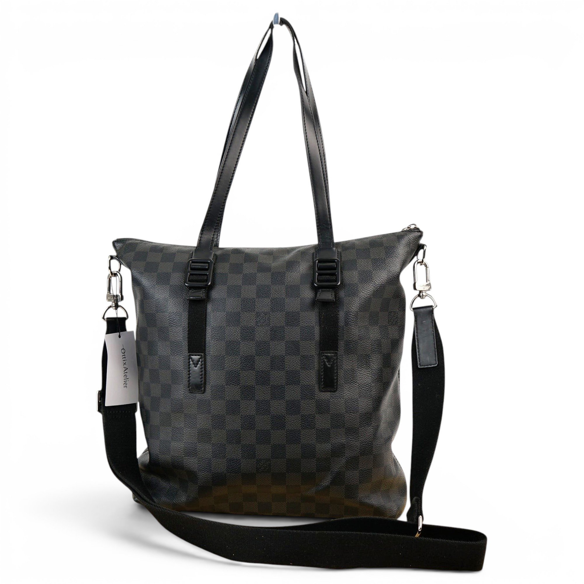 Leather tote