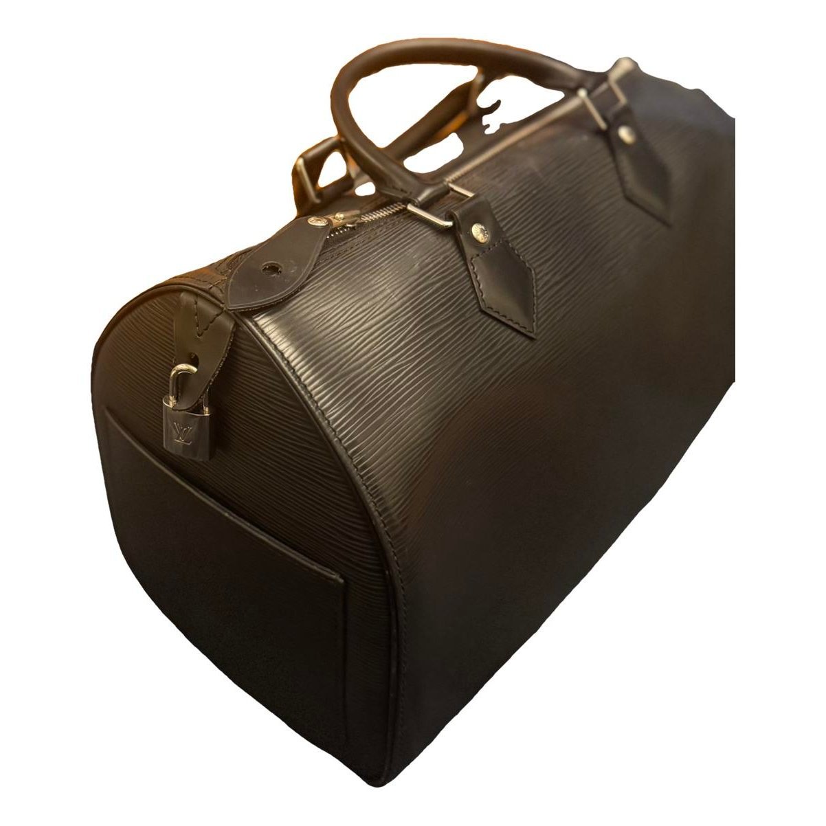 Speedy leather handbag