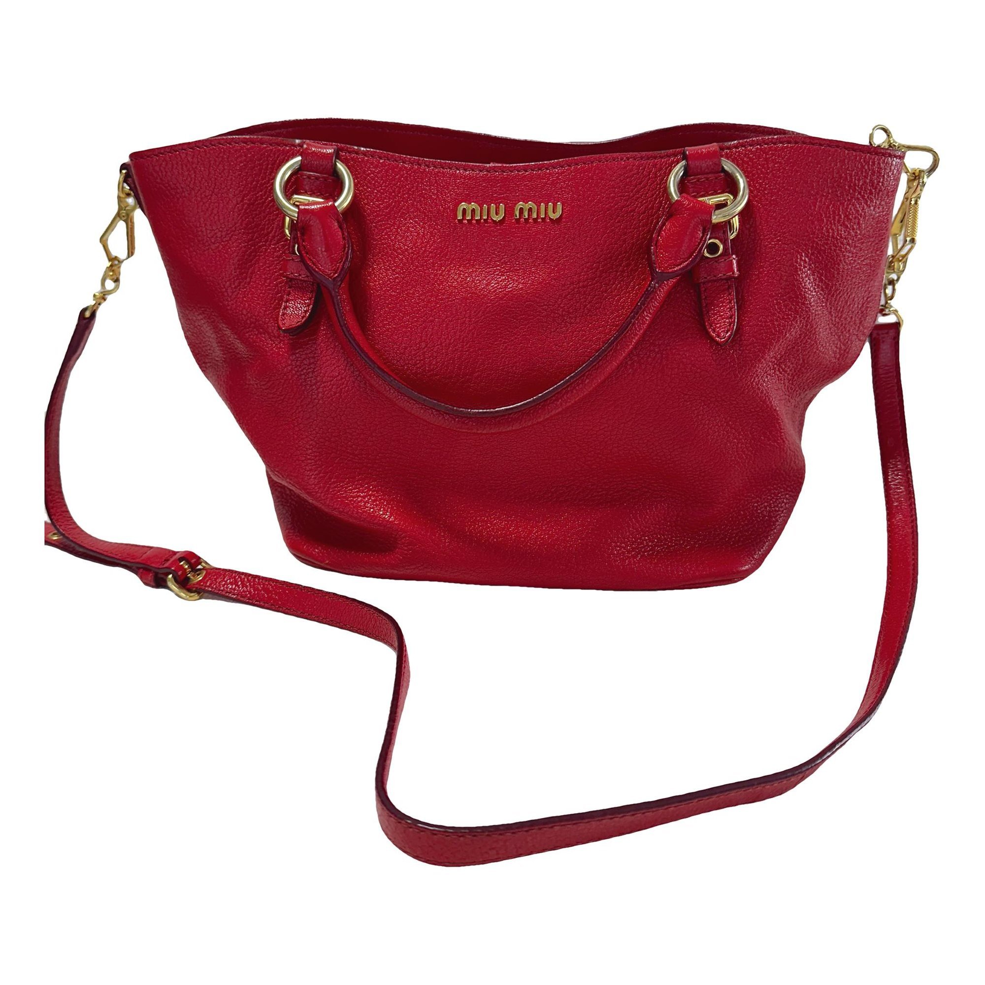 Leather handbag