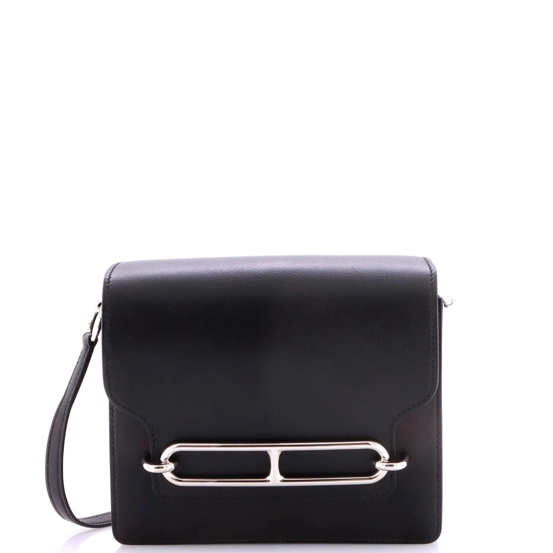 Leather crossbody bag