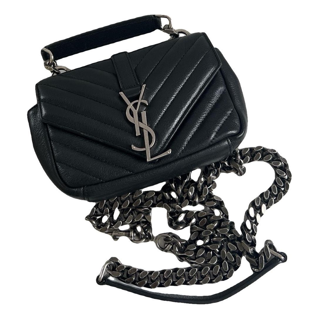 Collége monogramme leather handbag