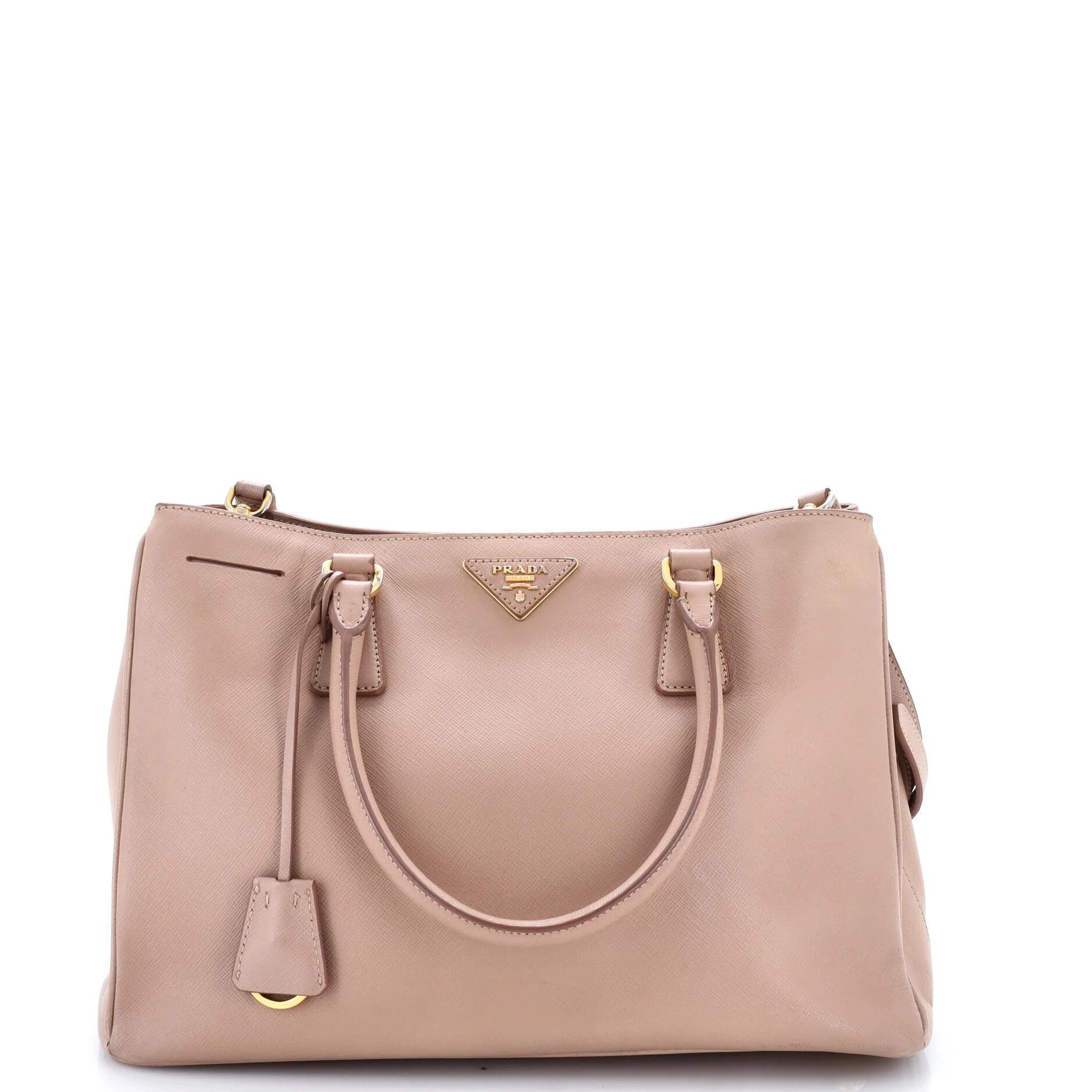 Leather tote