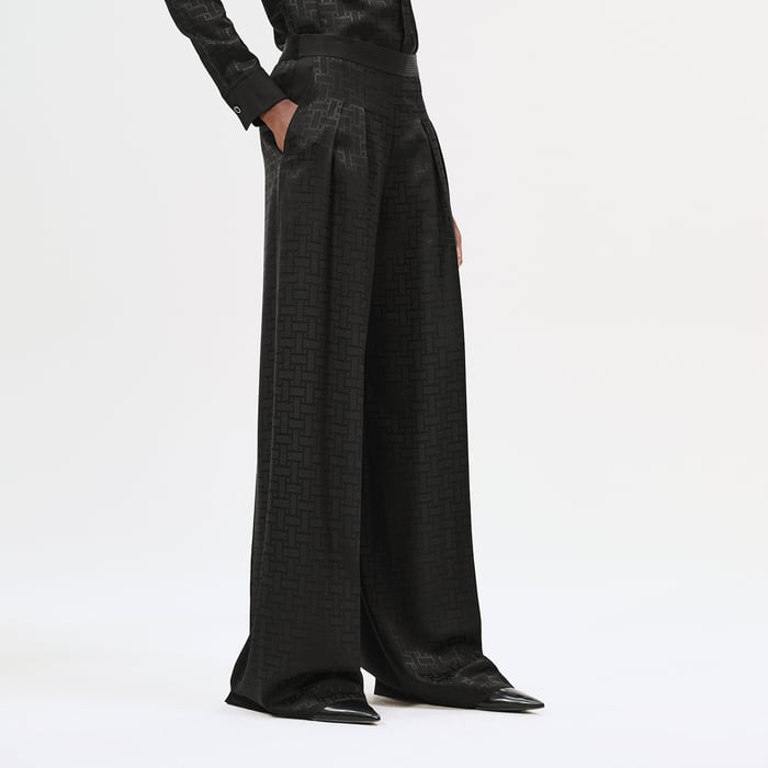 Noir "Mosaique" Pants