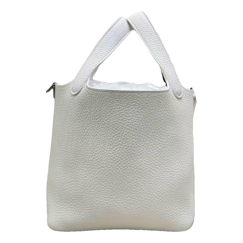Picotin leather handbag