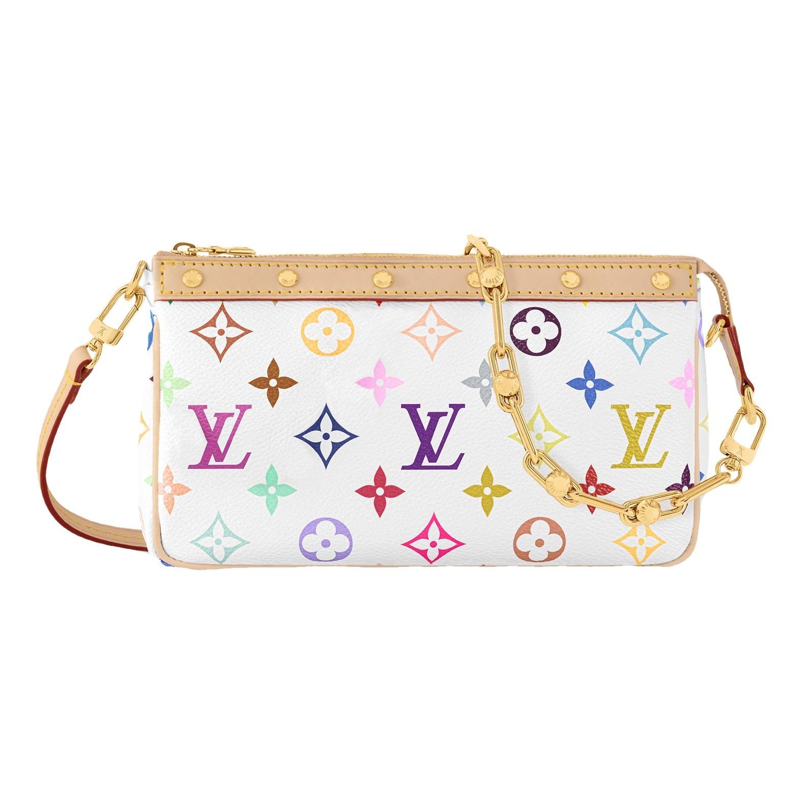 Pochette Accessoire leather handbag