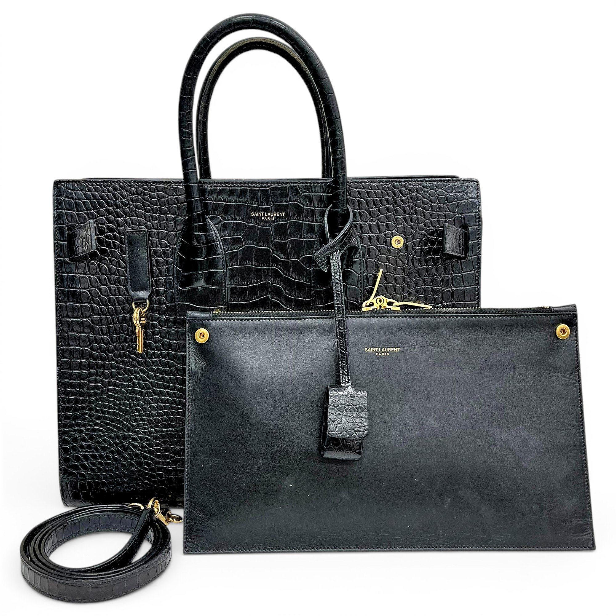 Sac de Jour leather handbag