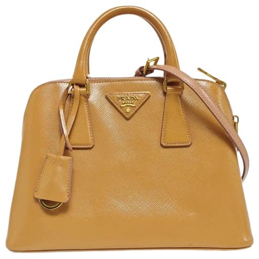 Promenade leather handbag