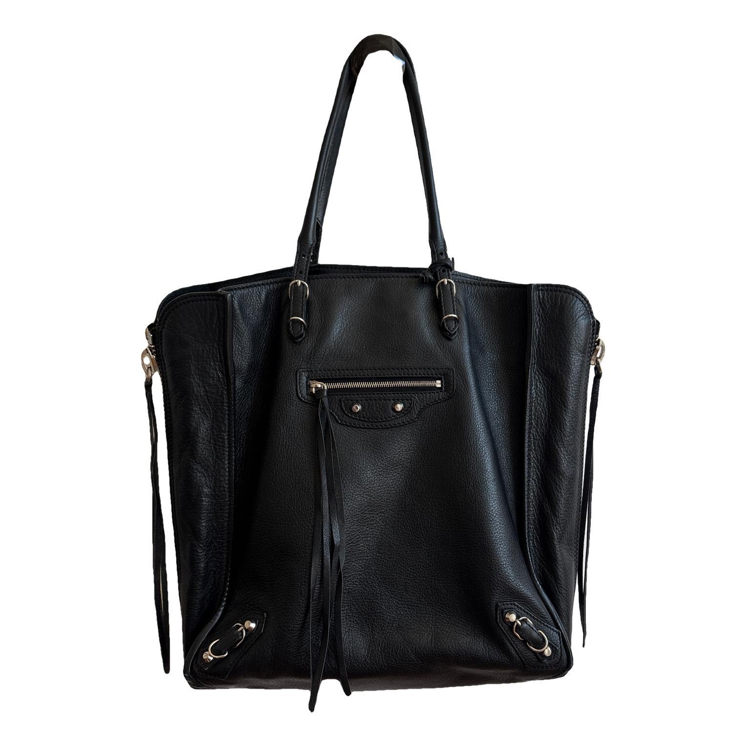 Papier leather tote