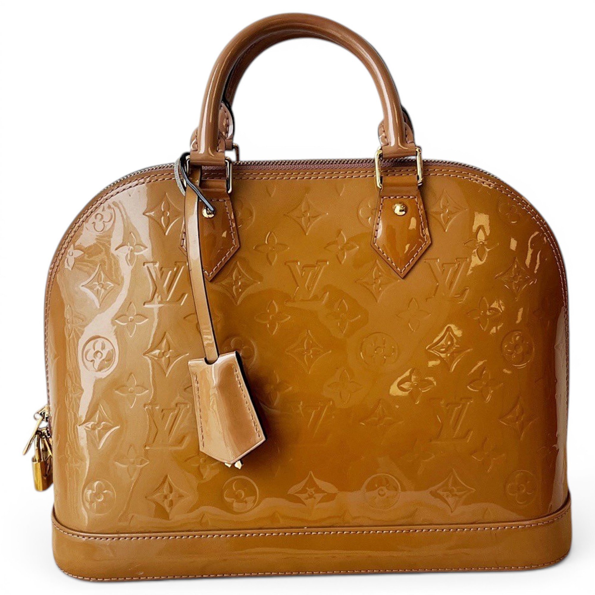 Alma leather handbag