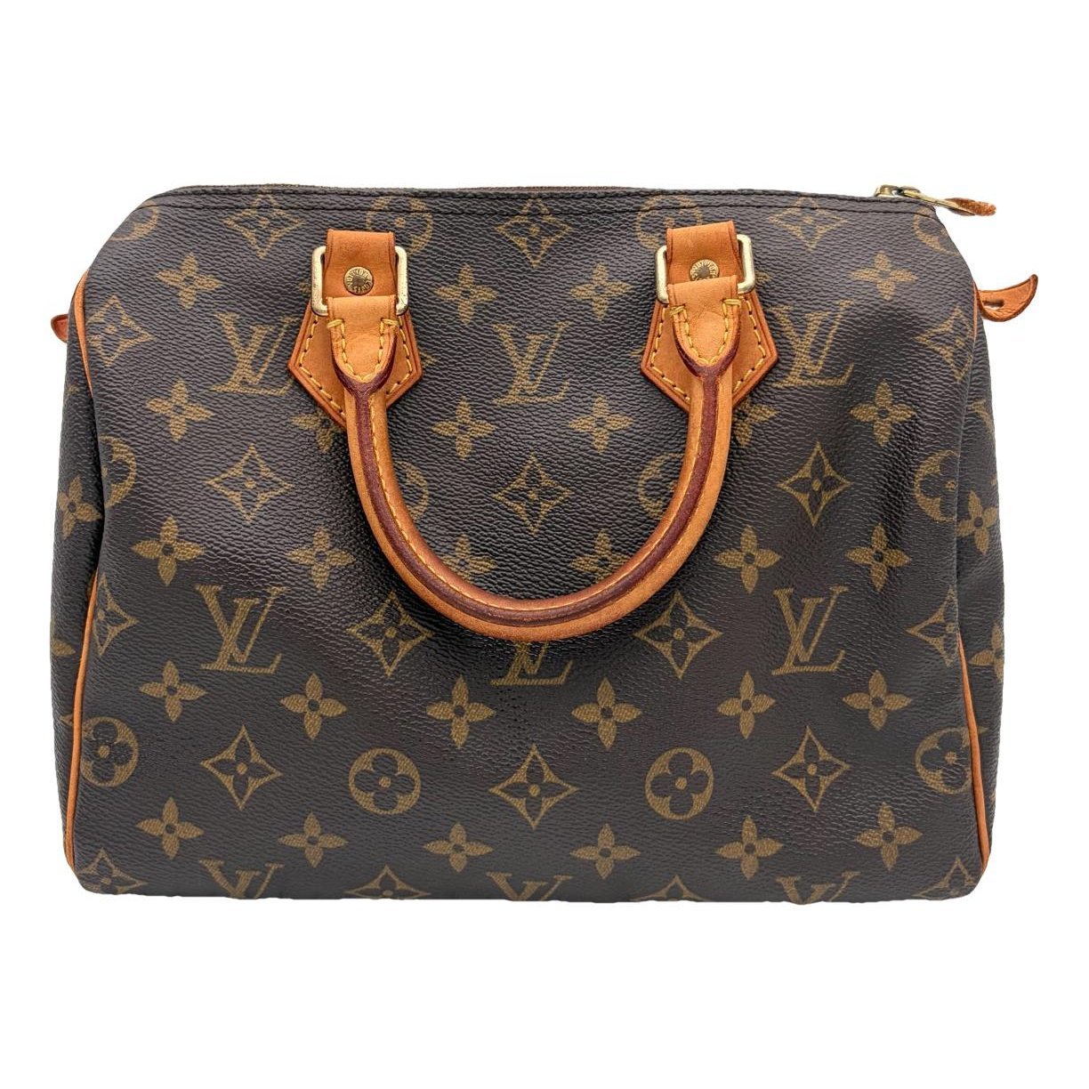 Speedy leather handbag