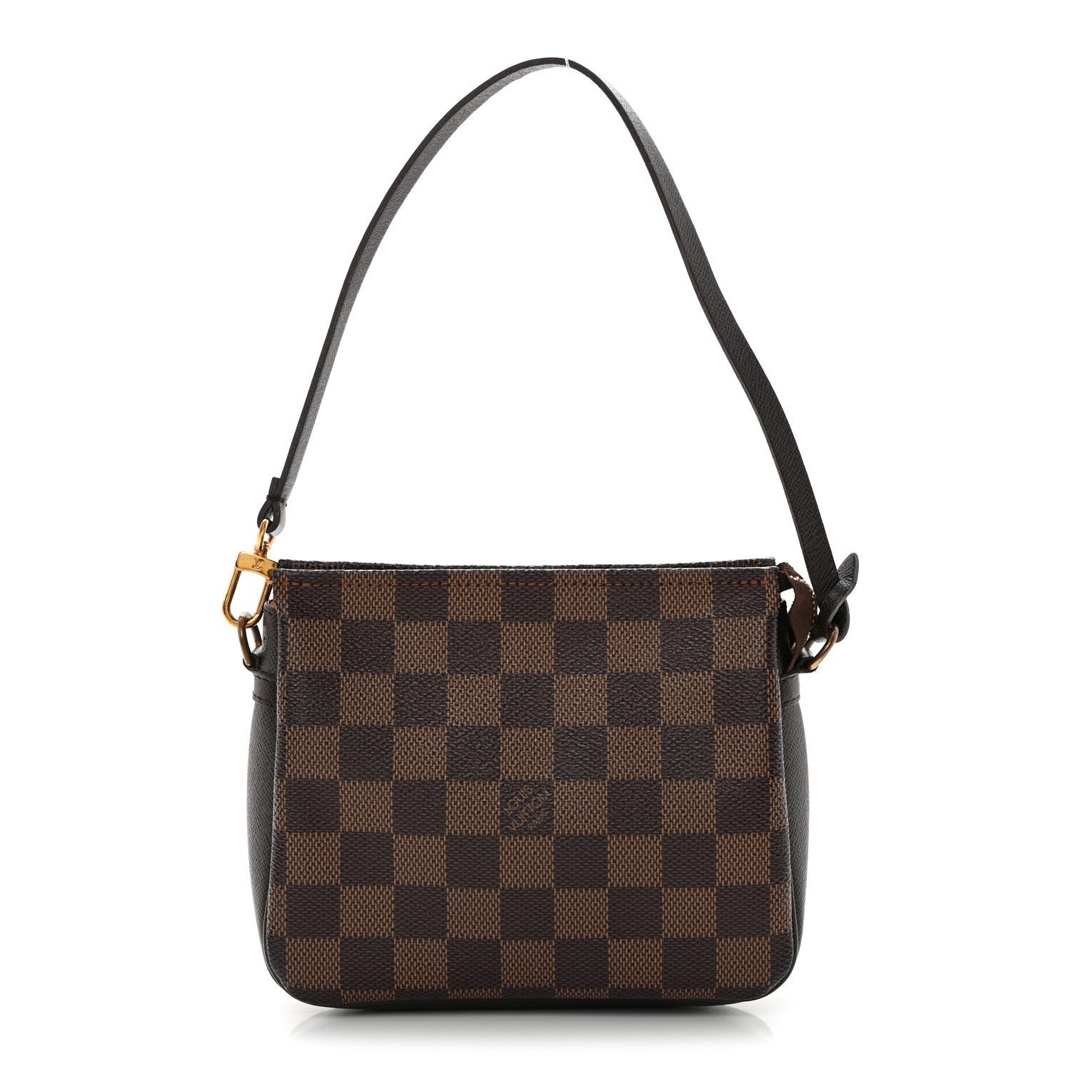 Louis Vuitton Damier Ebene Trousse Make Up Bag Pochette