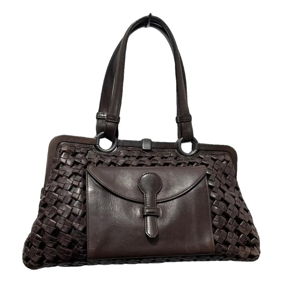 Leather handbag