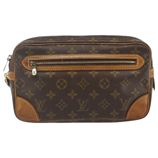 Marly Dragonne leather clutch bag