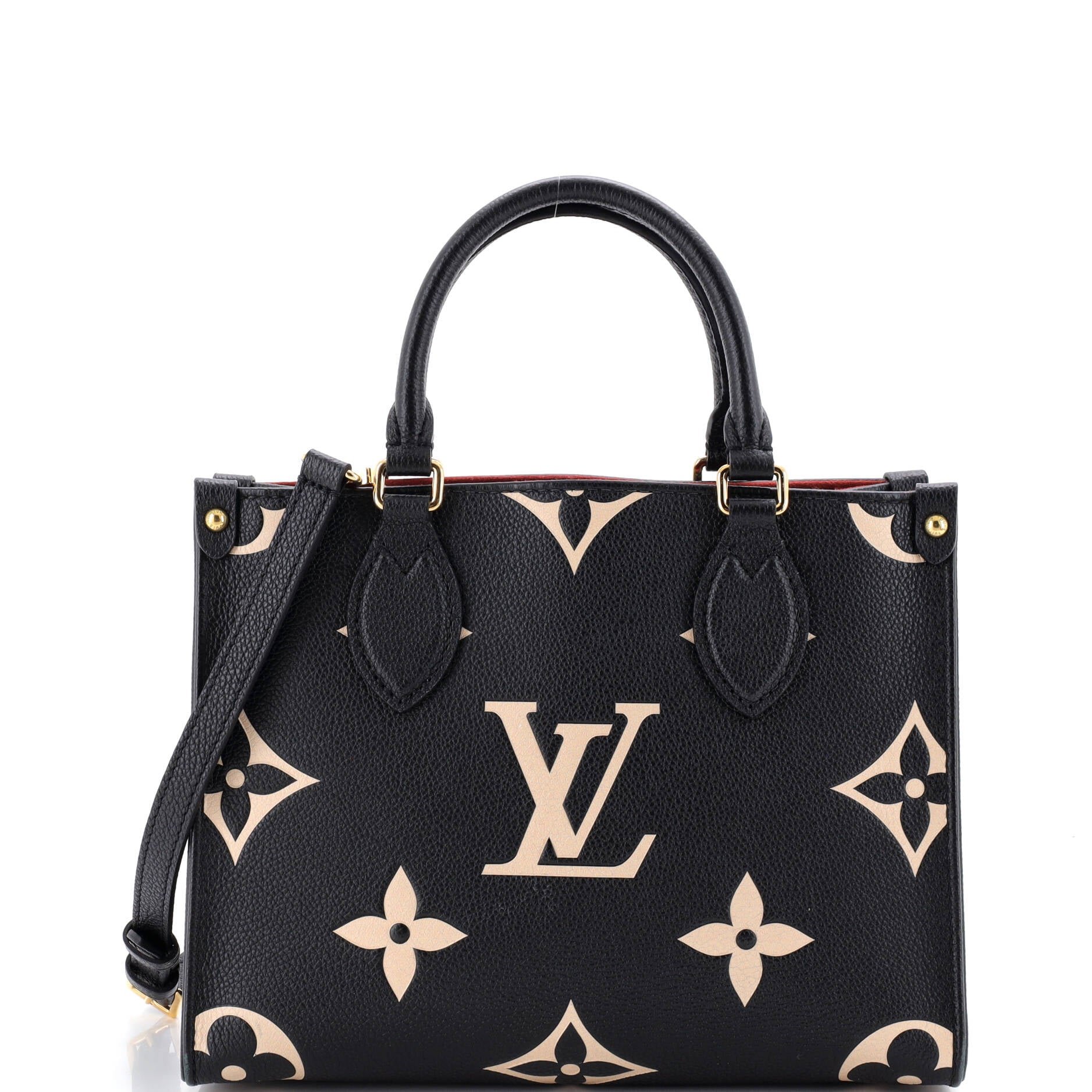 Louis Vuitton OnTheGo Tote Bicolor Monogram Empreinte Giant PM