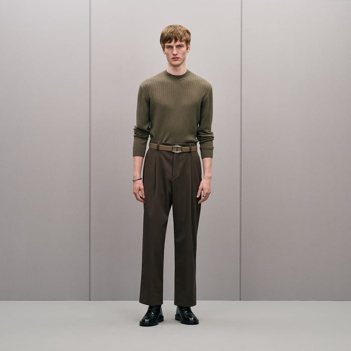 Tourbe "Detail Etriviere Alpaga" Crewneck Sweater