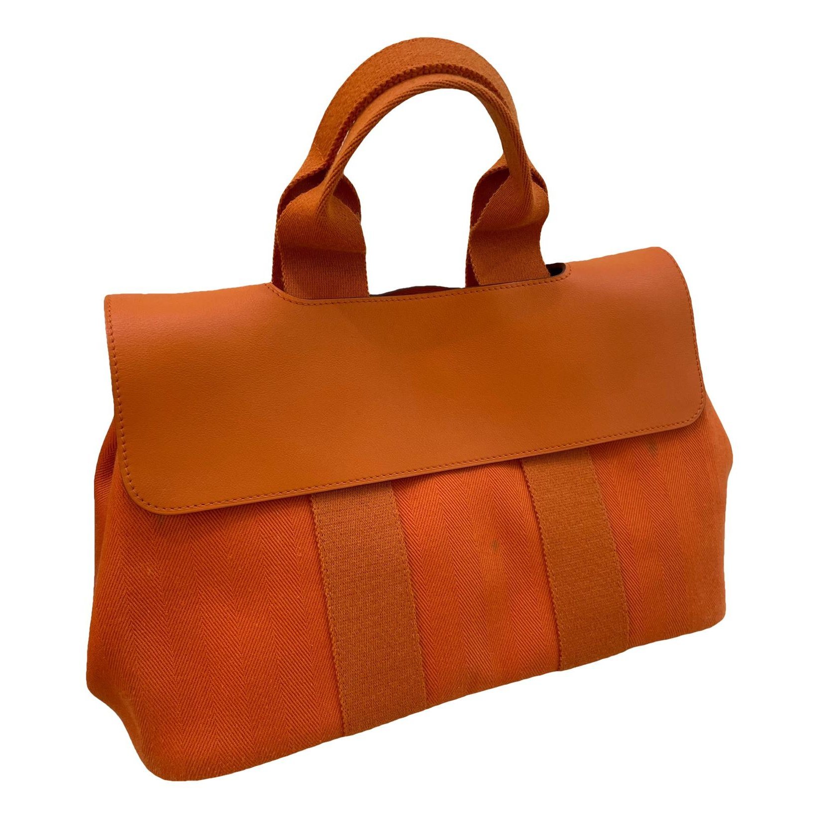 Hermes Valparaiso Handbag Orange