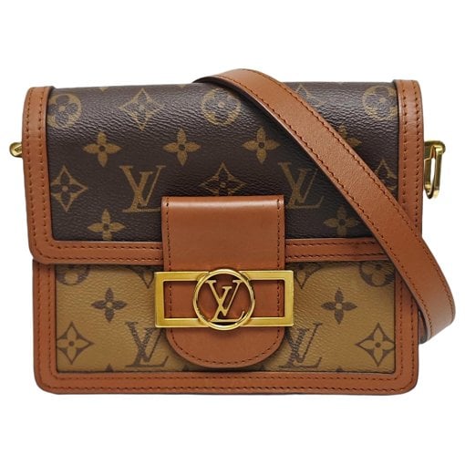 Dauphine leather mini bag