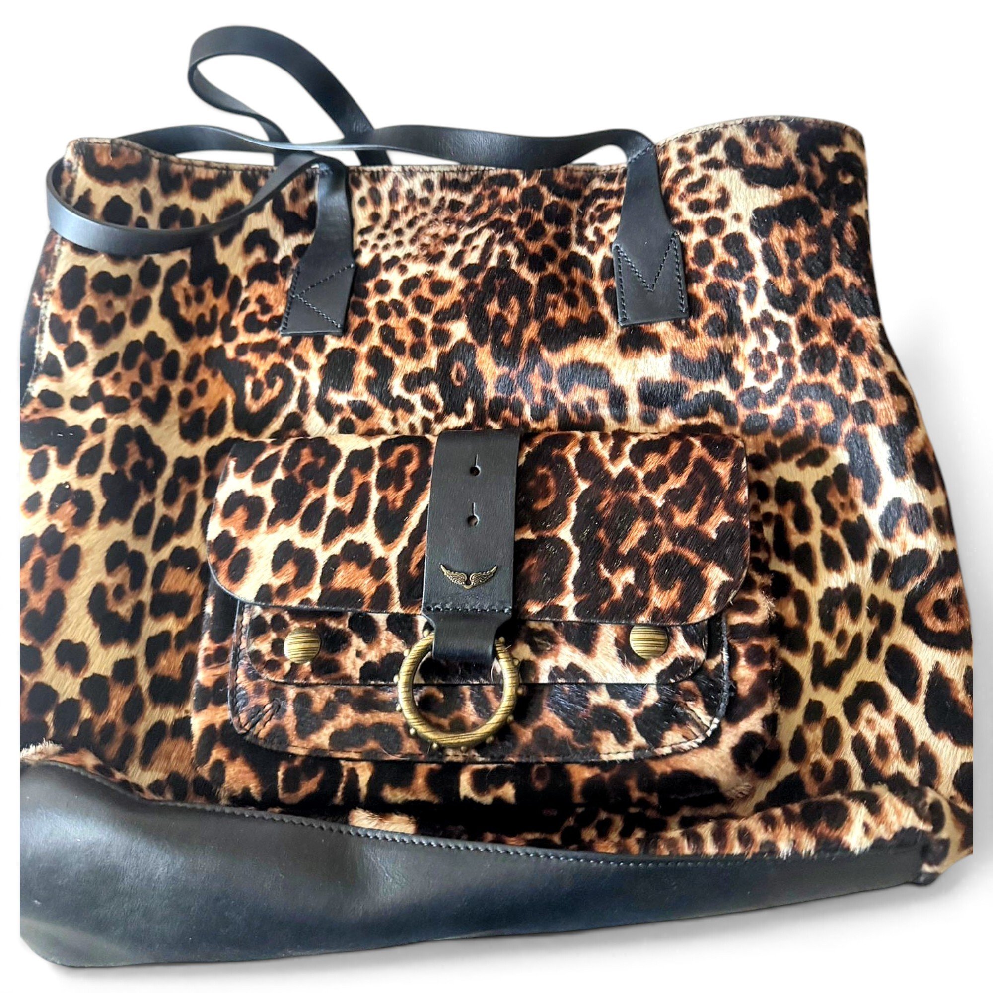 Pony-style calfskin handbag