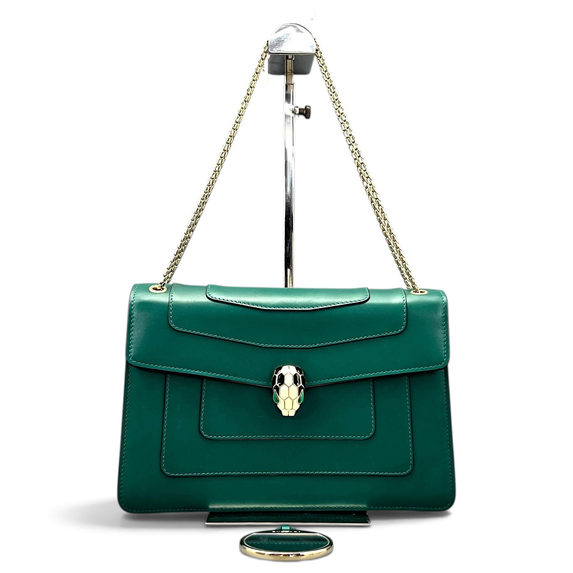 Serpenti leather crossbody bag