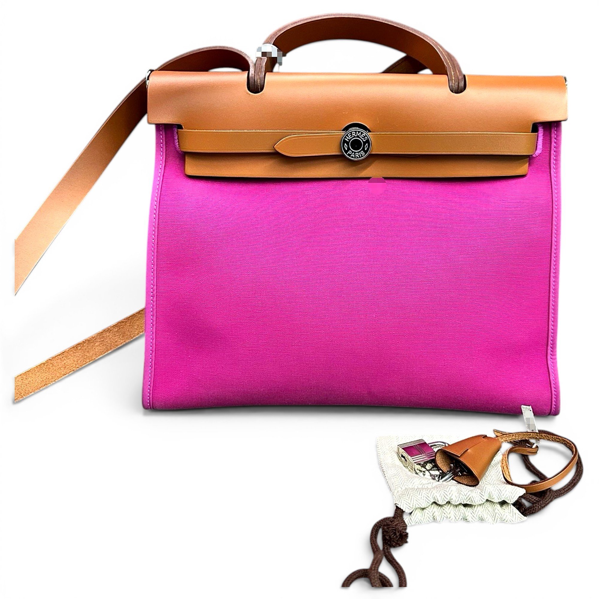 Herbag leather handbag
