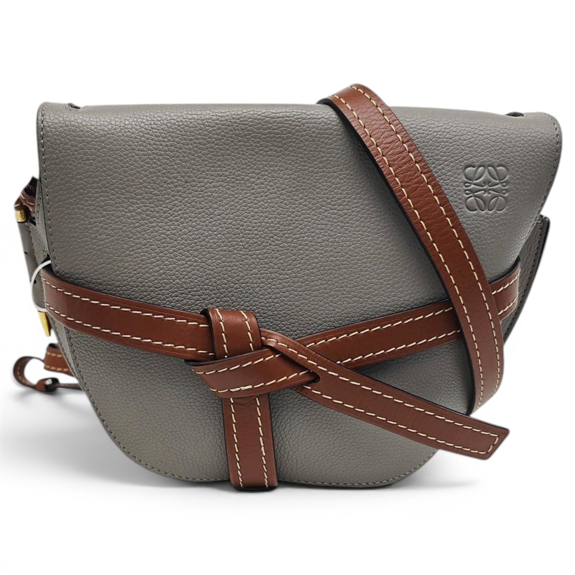Gate leather handbag