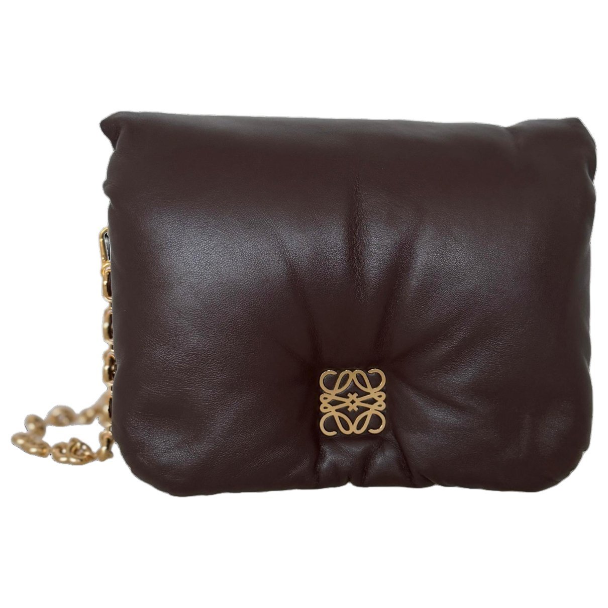 Goya Puffer leather handbag
