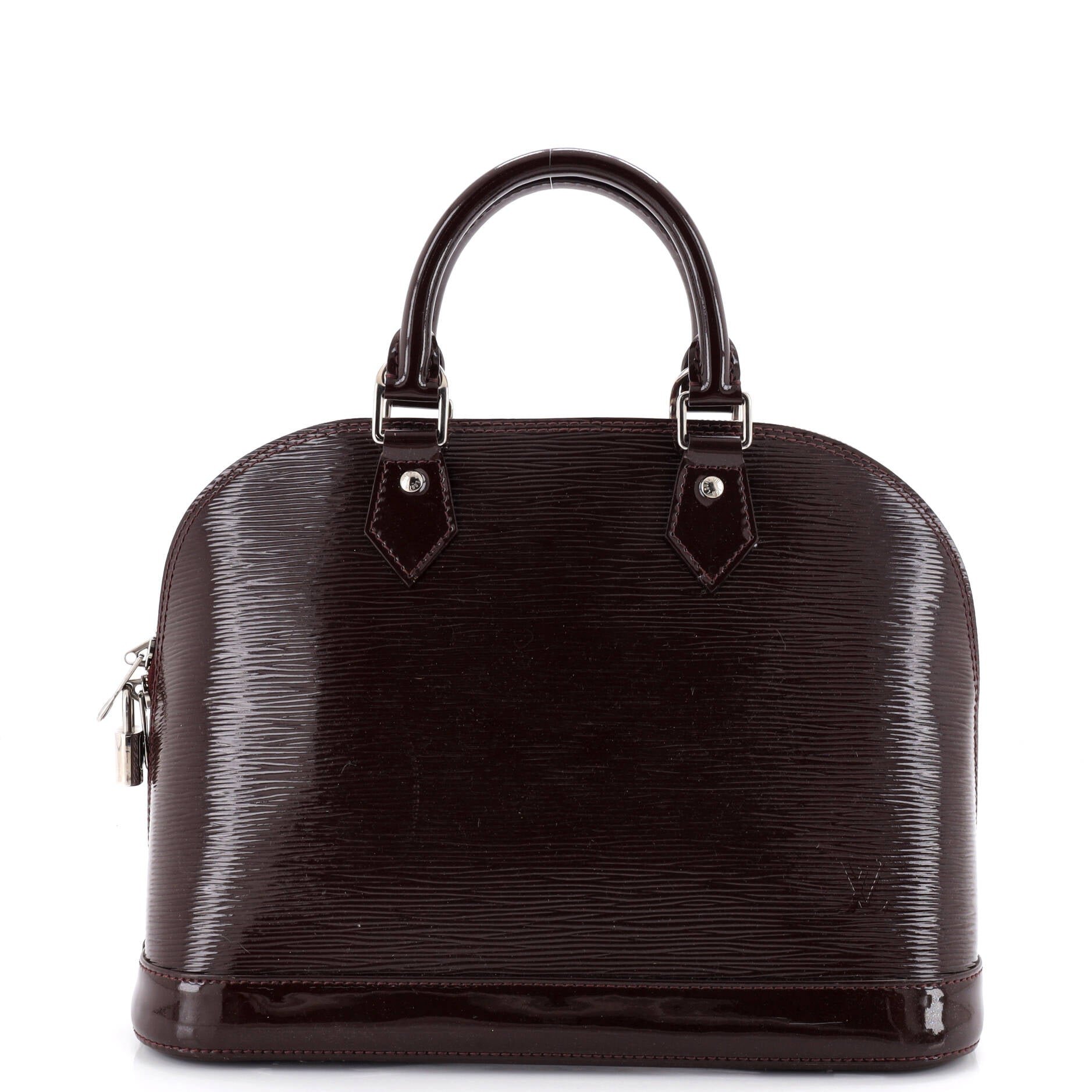 Alma Handbag Electric Epi Leather PM