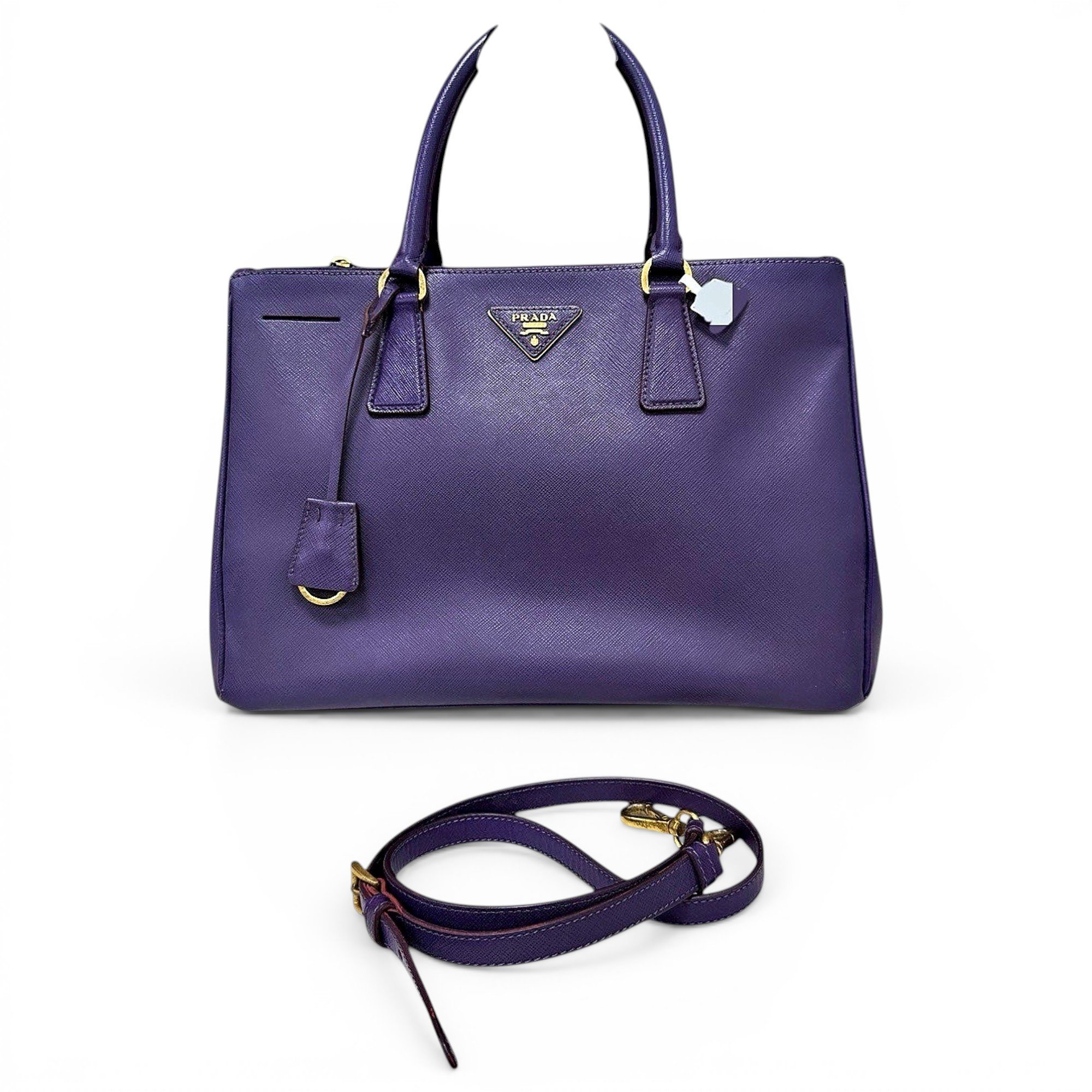Galleria leather handbag