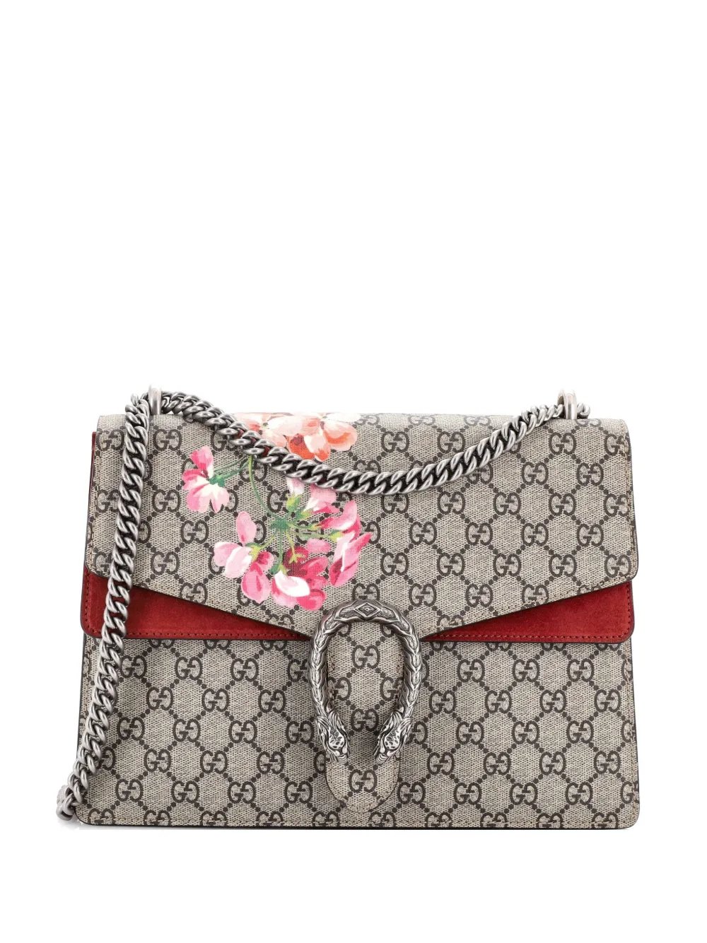 Dionysus Bag Blooms Print GG Coated Canvas Medium shoulder bag
